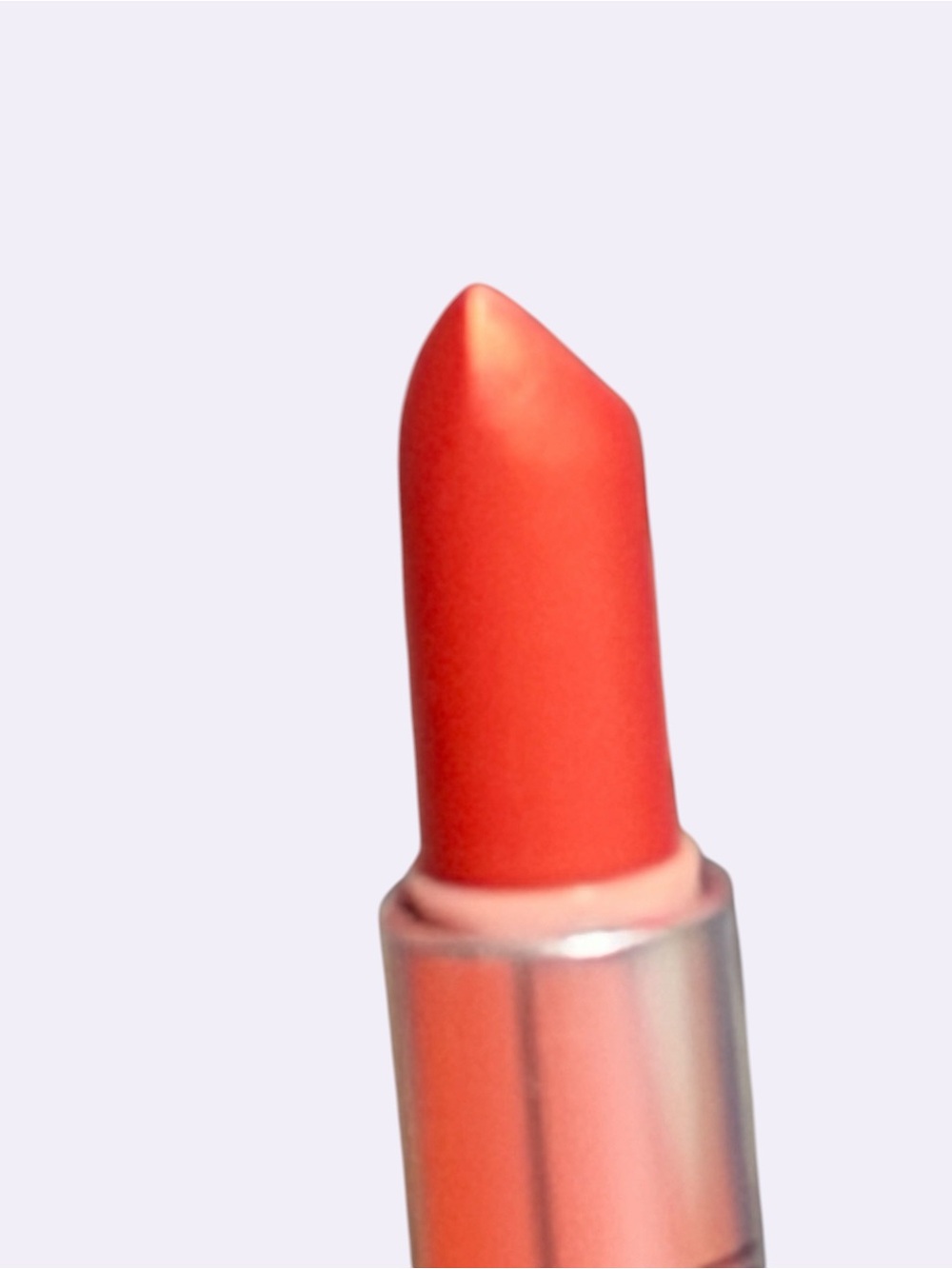 MAC CB 96 Frost Finish Shimmering Red & Gold Lipstick - Picture 12 of 12